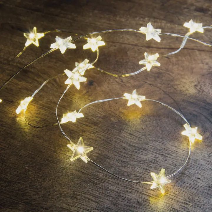 20 Light Star Wire Lights
