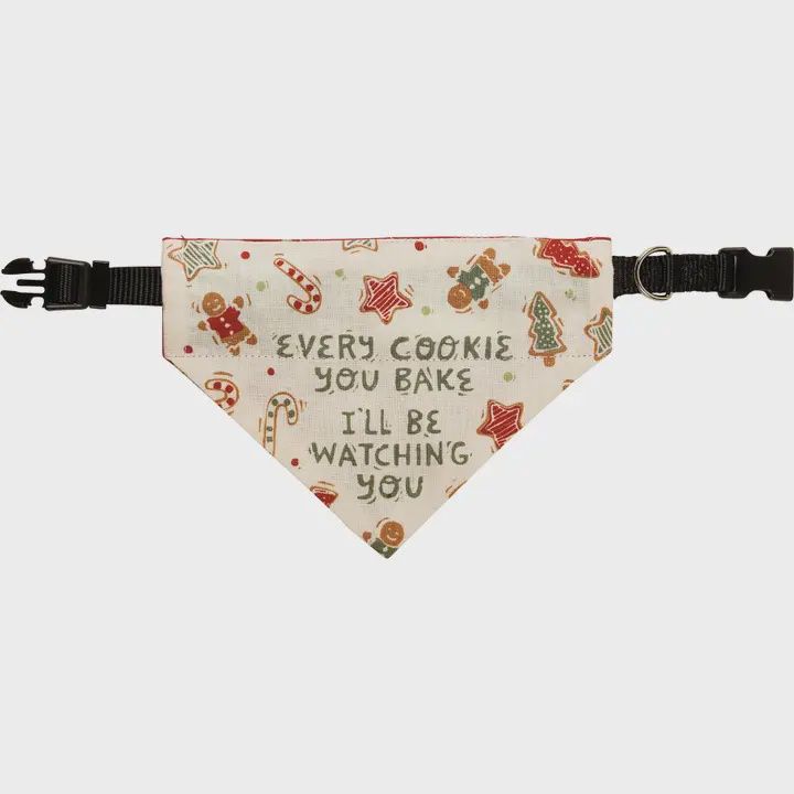 Elf Made Me/You Bake Small Collar Bandana