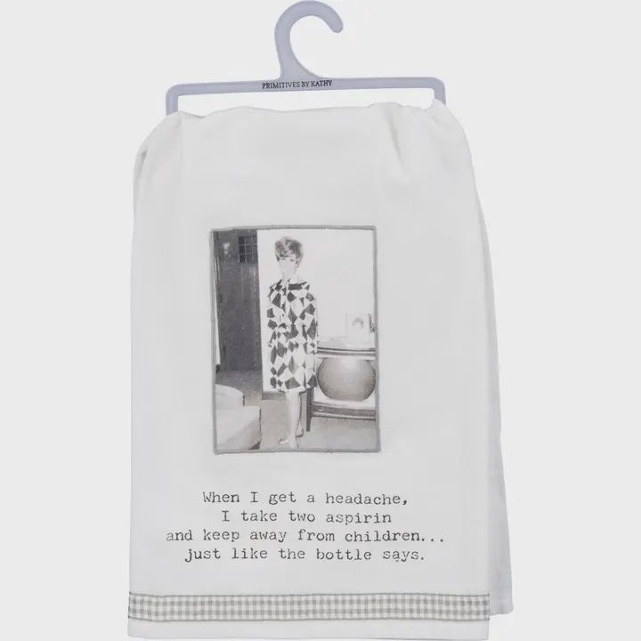 I Keep Away from the Children Kitchen Towel