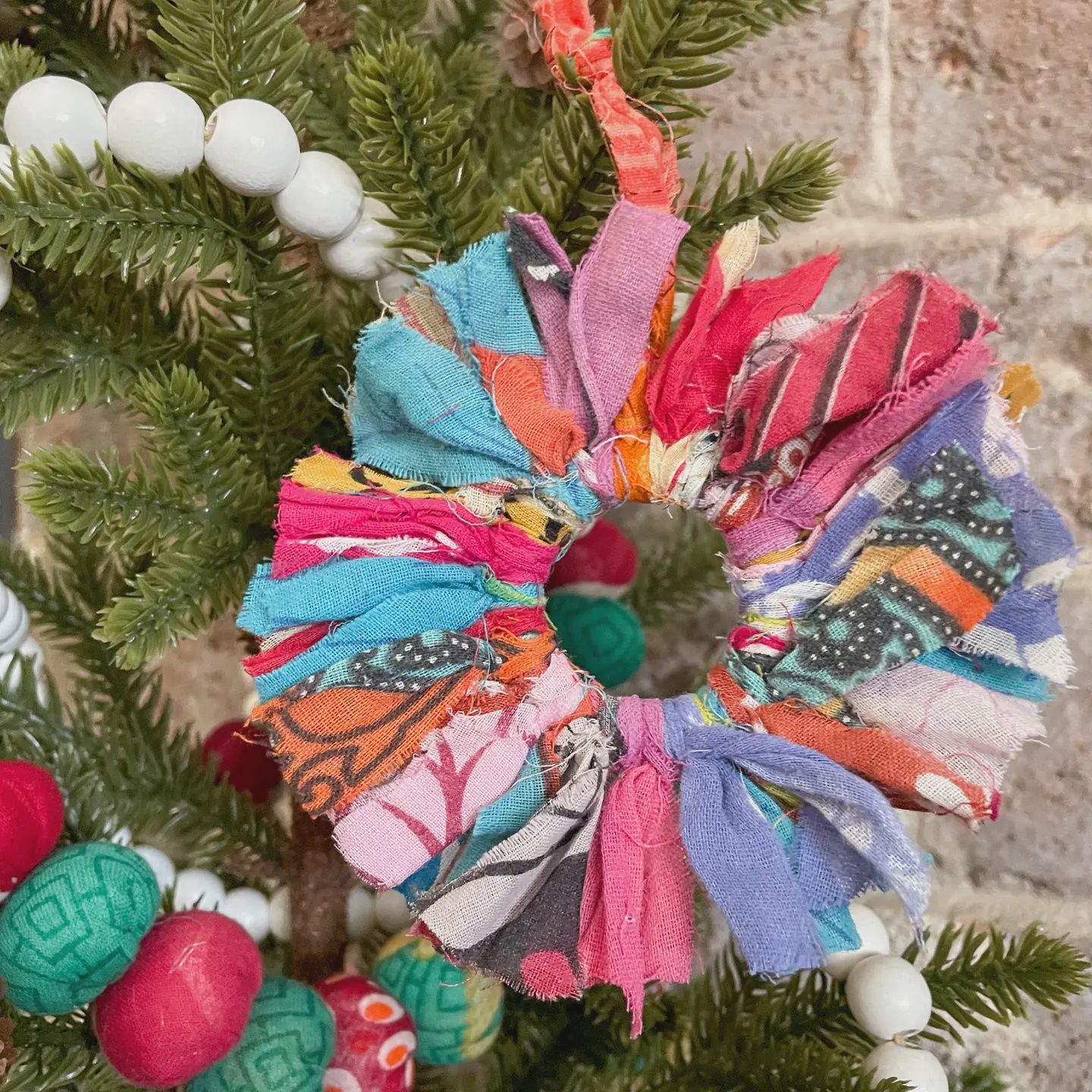 Saree Sunburst Ornament