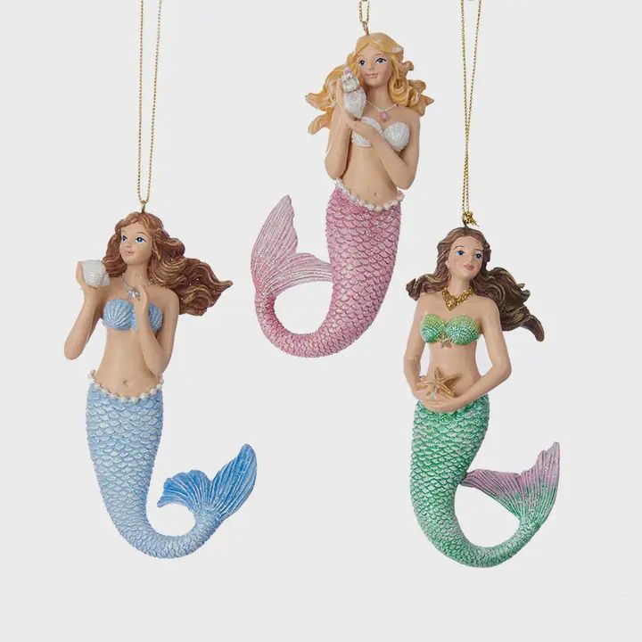 Mermaid Ornaments