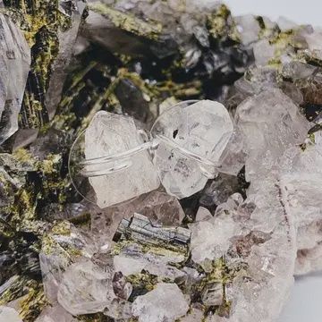 Herkimer Diamond Studs