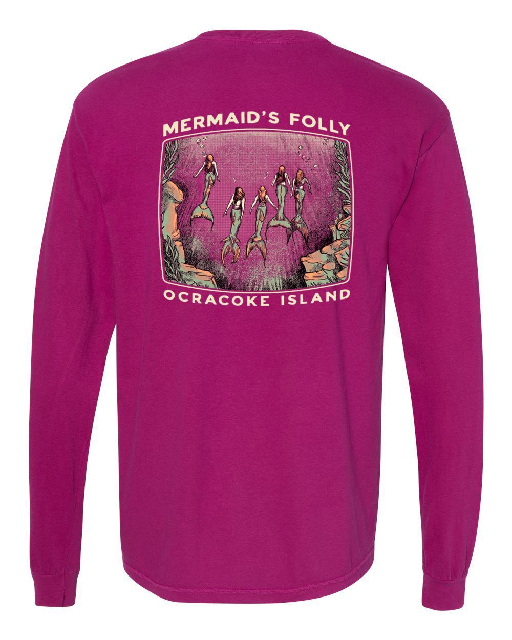 Rising Mermaids T-Shirt - LS