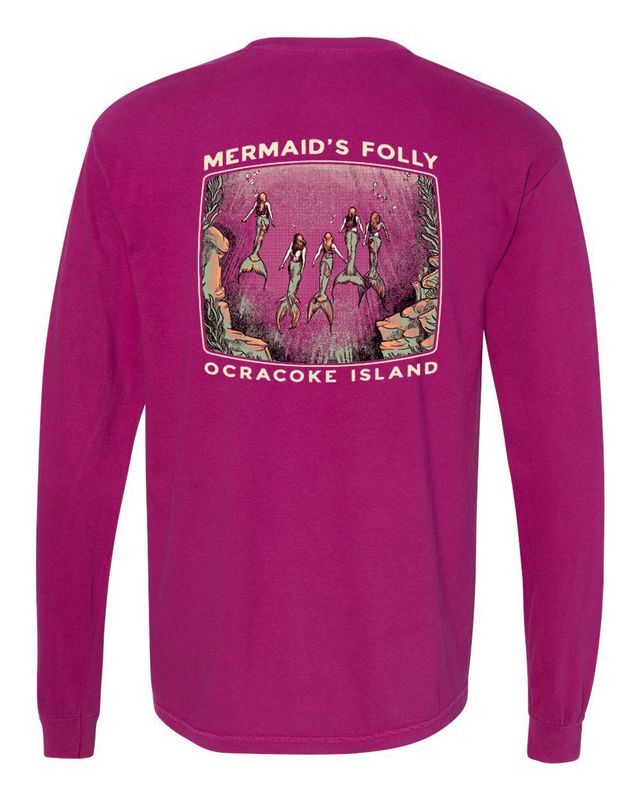 Rising Mermaids T-Shirt - LS