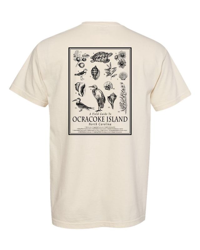 Ocracoke Field Guide T-Shirt- SS