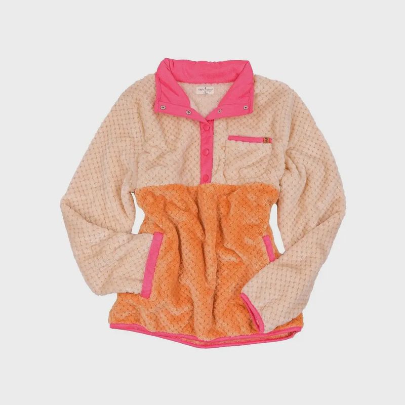 Pullover Simply Soft- Honey/Pink