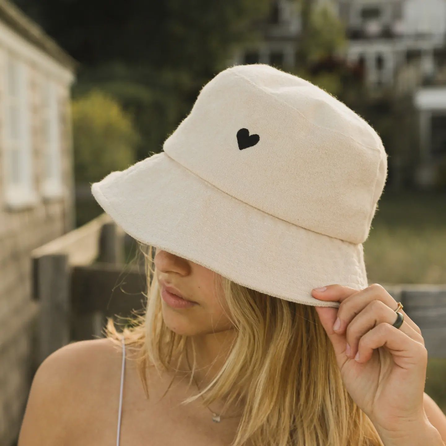 &quot;Leave Her Wild&quot; Heart Bucket Hat
