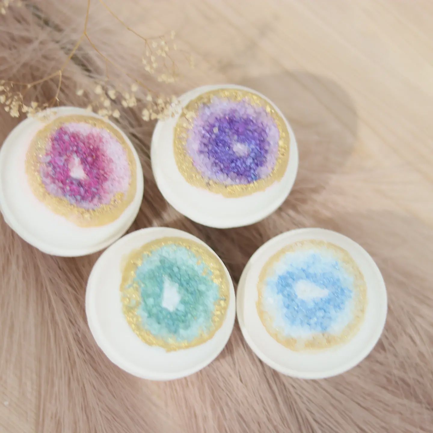 Emerald Geode Bath Bomb