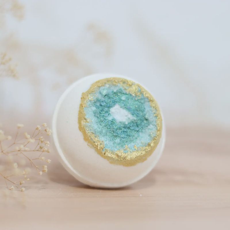 Emerald Geode Bath Bomb
