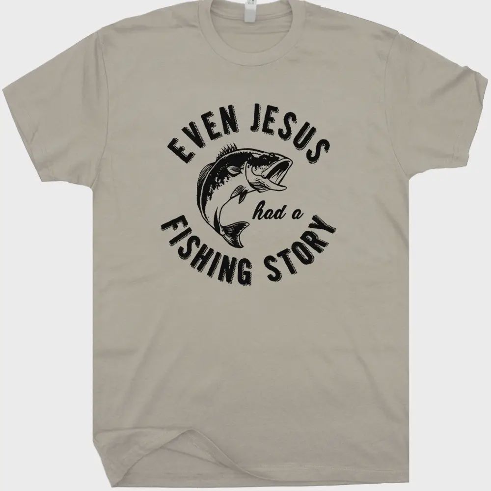 Jesus Fishing Story Shirt