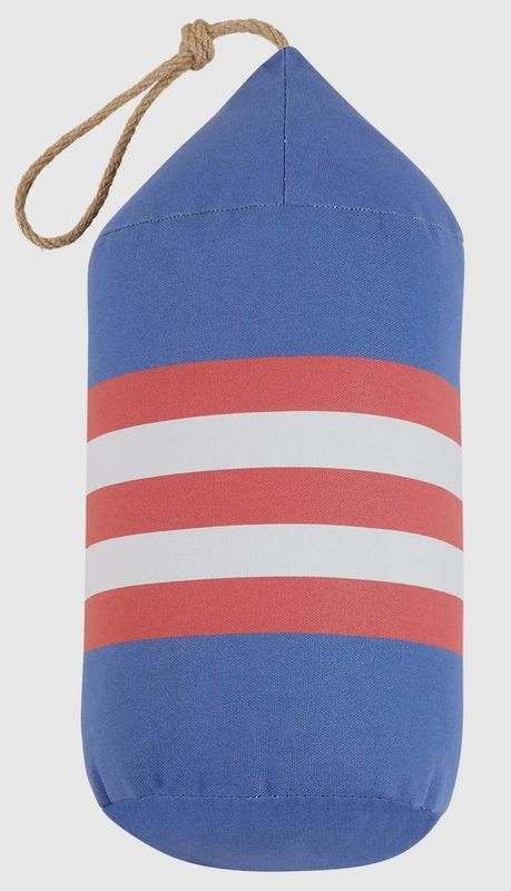 Navy Red Buoy Pillow