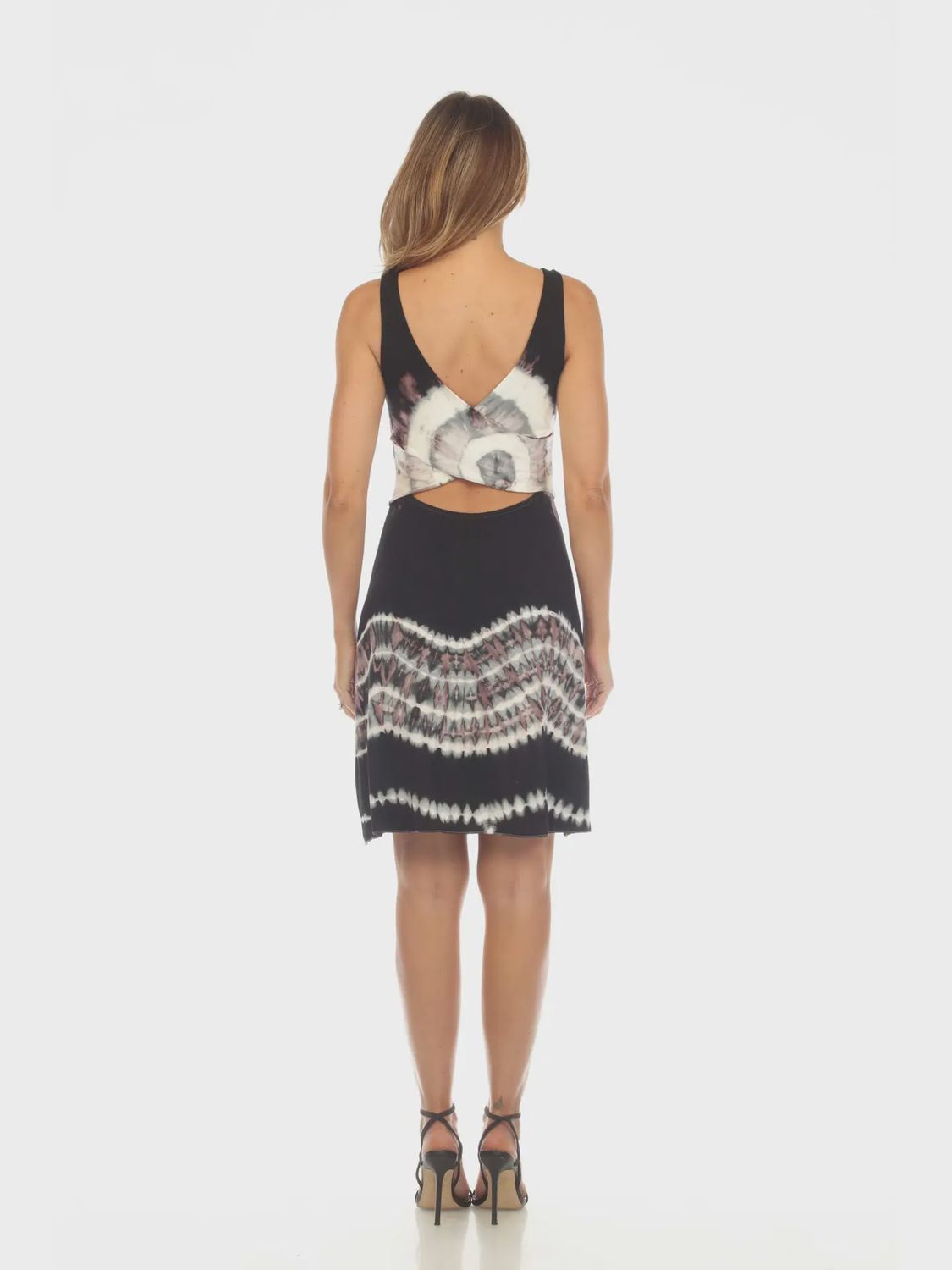 Rayon Tie Dye Dress KTP942