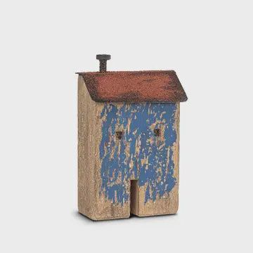 Rustic House - Blue