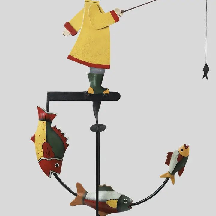 Fisherman Decorative Tabletop Skyhook