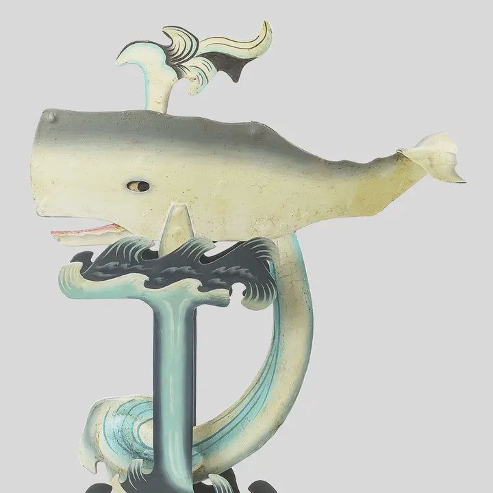Whale Skyhook Decorative Figurine