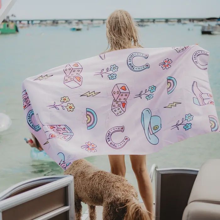 Lucky Cowgirl Quick Dry Towel | Multicolored