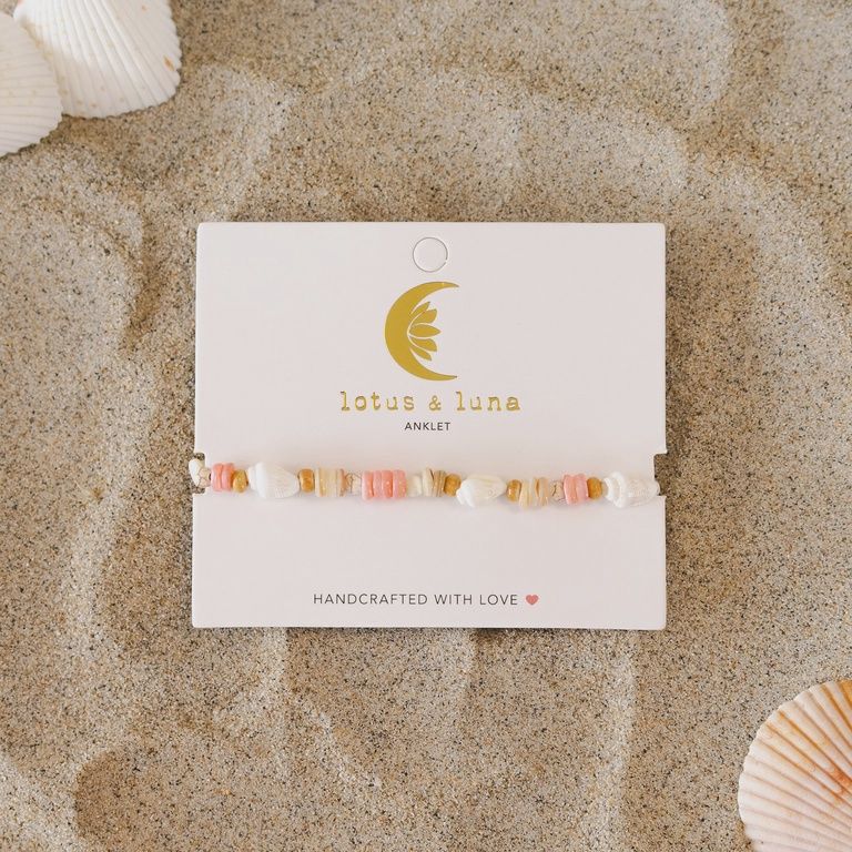 Beachcomber Shell Anklets