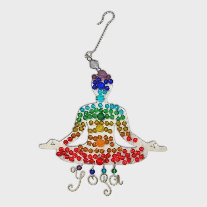 Peaceful Yoga Ornament