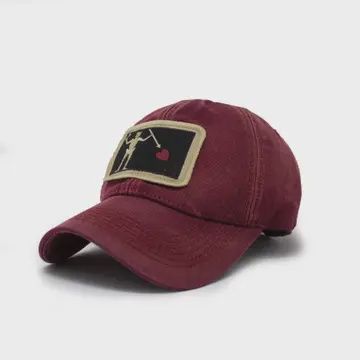 Blackbeard Ballcap, Color: Brick red