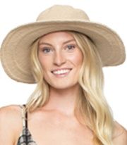 Crochet Wide Brim Hat