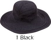 Crochet Wide Brim Hat
