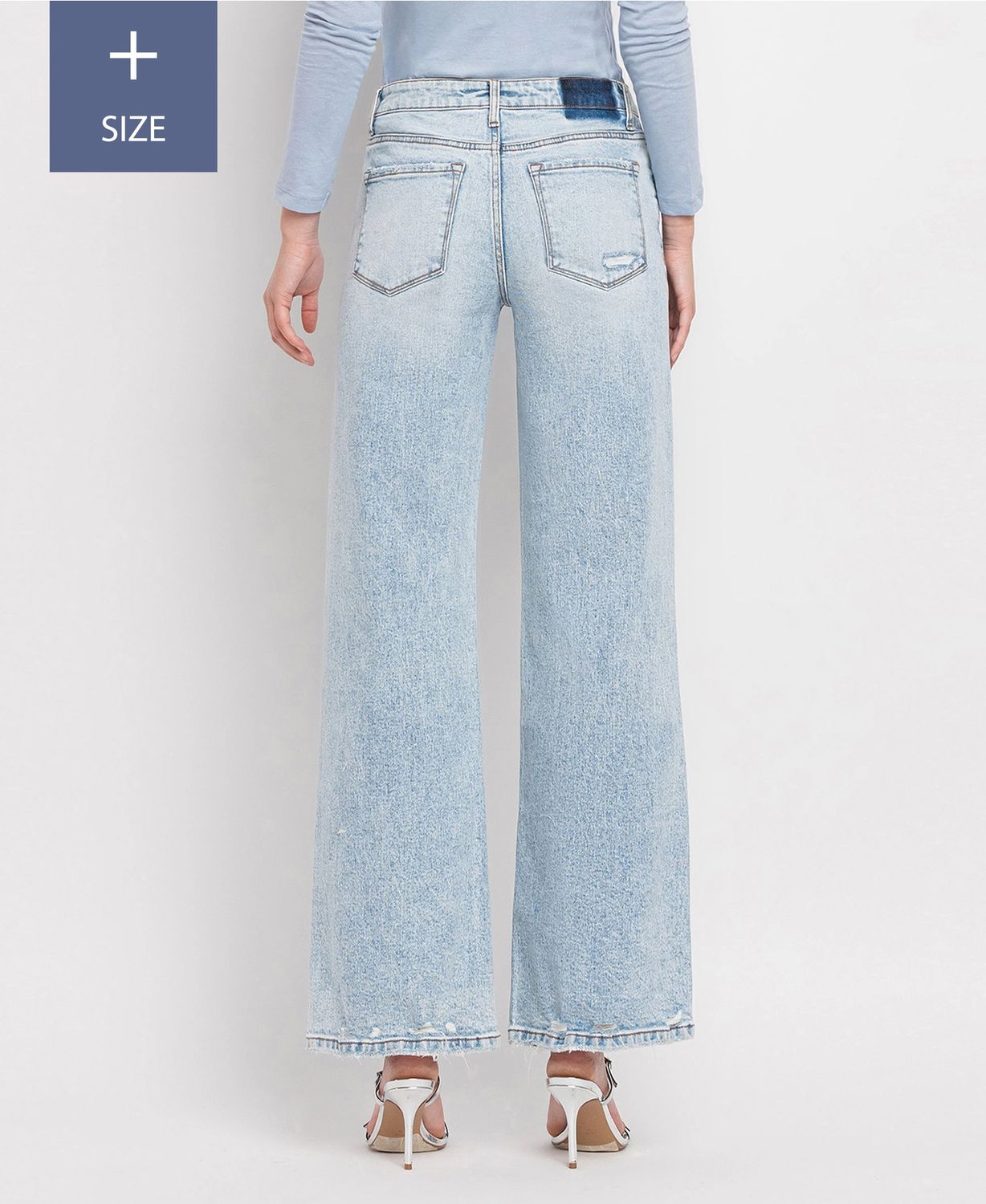 Plus / Tummy Control High Rise Wide Leg
