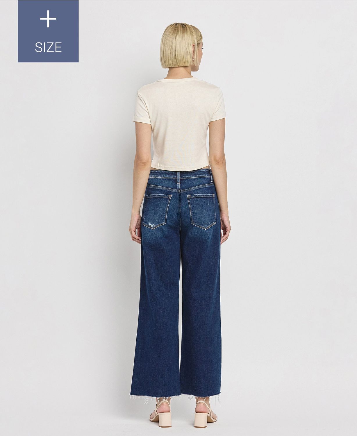 Plus / Tummy Control High Rise Wide Leg