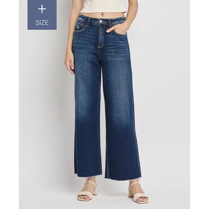 Plus / Tummy Control High Rise Wide Leg