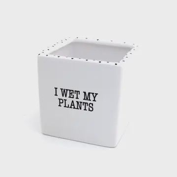 I Wet My Plants Planter