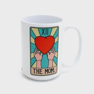 The Mom Tarot Card Mug 15oz