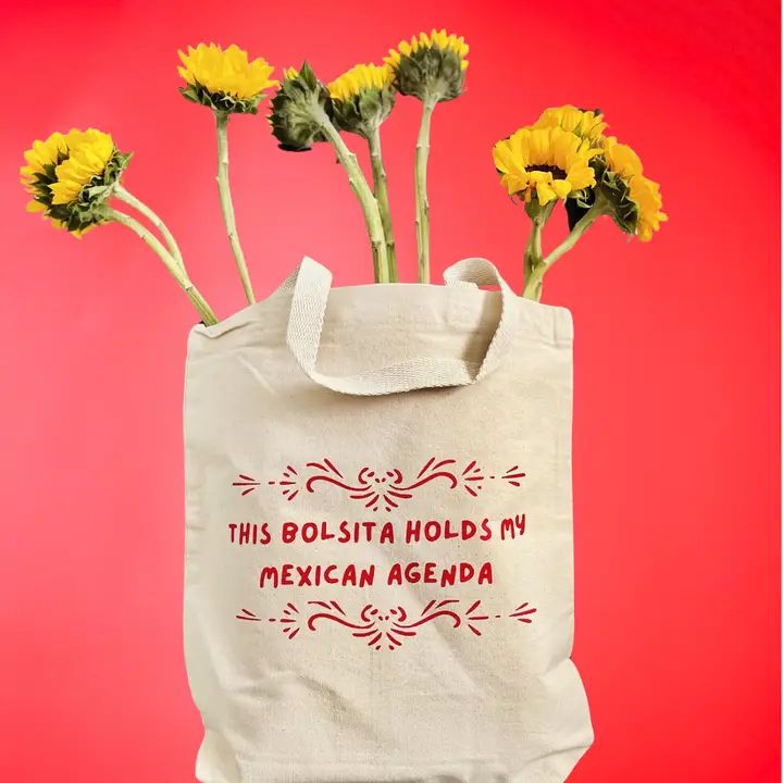 &quot;Mexican Agenda&quot; Heavy Duty Tote Bag