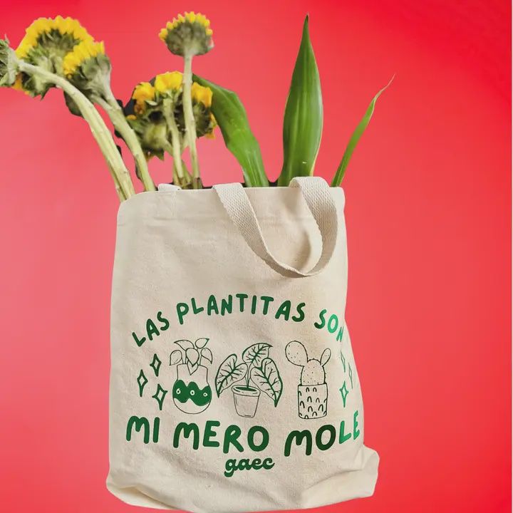 &quot;Plantitas&quot; Heavy Duty Tote Bag