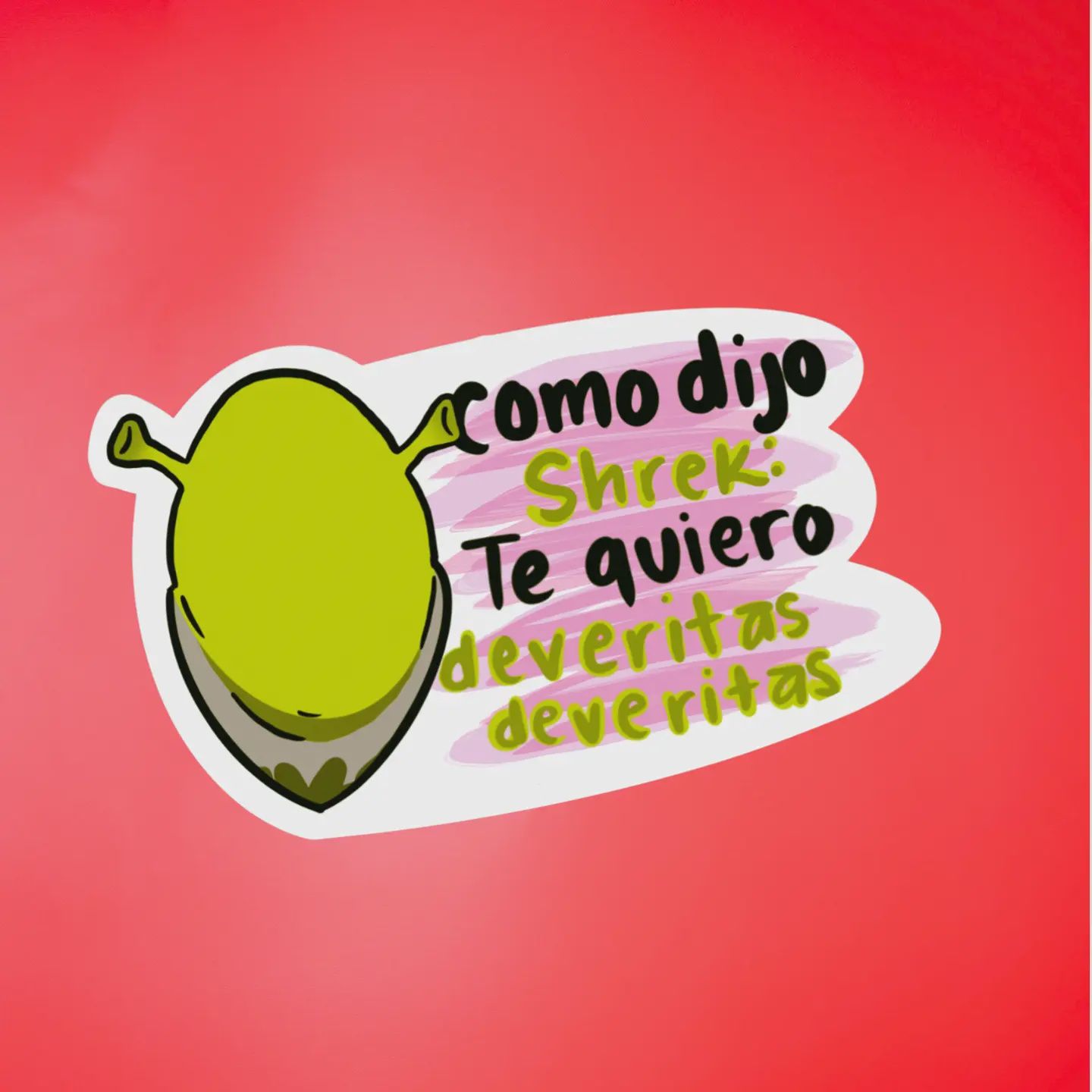 Shrek Inspired Pop/ Gaec Stickers