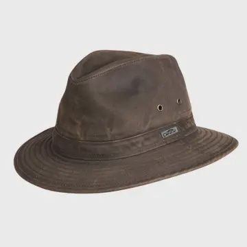Indy Jones Weathered Cotton Hat / Brown