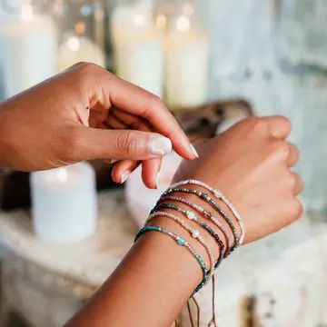 Goddess Crystal Stone Bracelet