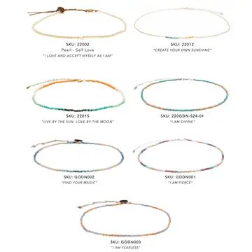 Goddess Crystal Stone Necklace