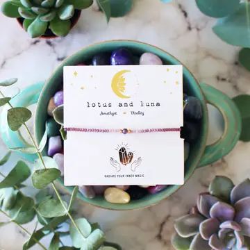 Goddess Crystal Stone Bracelet