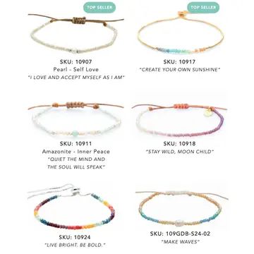 Goddess Crystal Stone Bracelet
