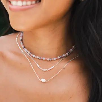 Goddess Crystal Stone Necklace