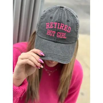 Retired Hot Girl Hat