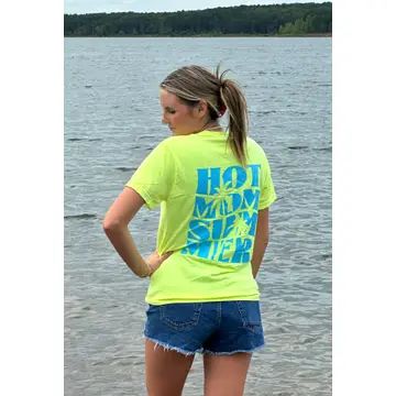 Hot Mom Summer Neon Tee