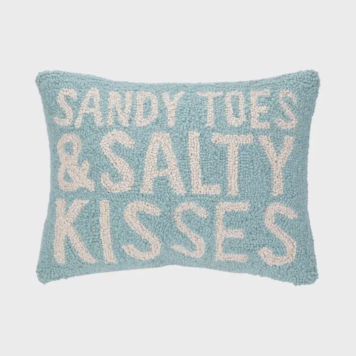 Sandy Toes and Salty Kisses Hook Pillow