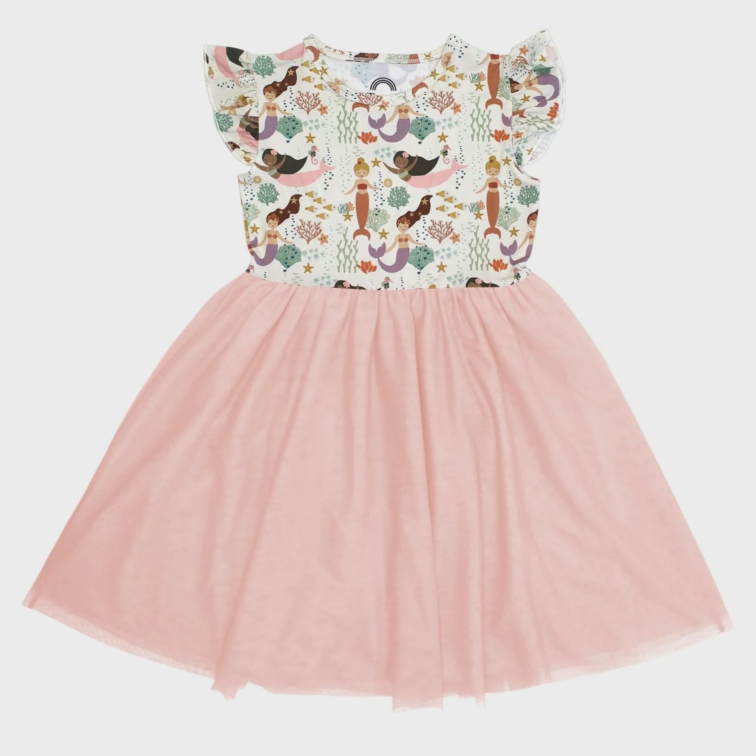 Making Waves Mermaids Tulle Twirl Dress, Size: 6-12M