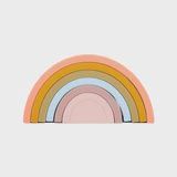 Lucy&#39;s Room Silicone Stacking Rainbow Toy Play Set