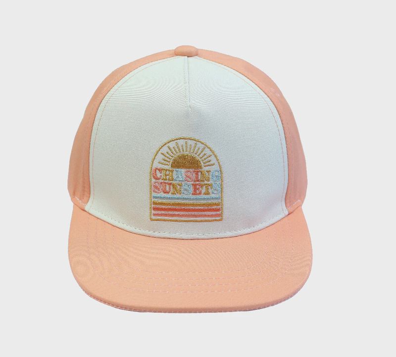 Chasing Sunsets Snapback Hat - Baby