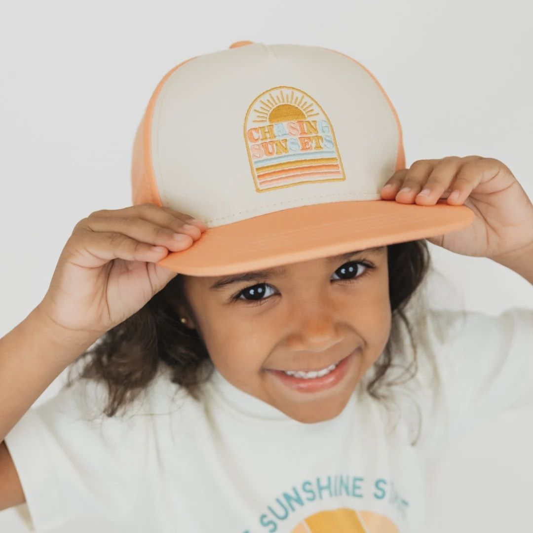 Chasing Sunsets Snapback Hat - Baby