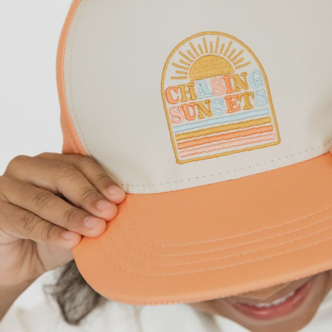 Chasing Sunsets Snapback Hat - Baby