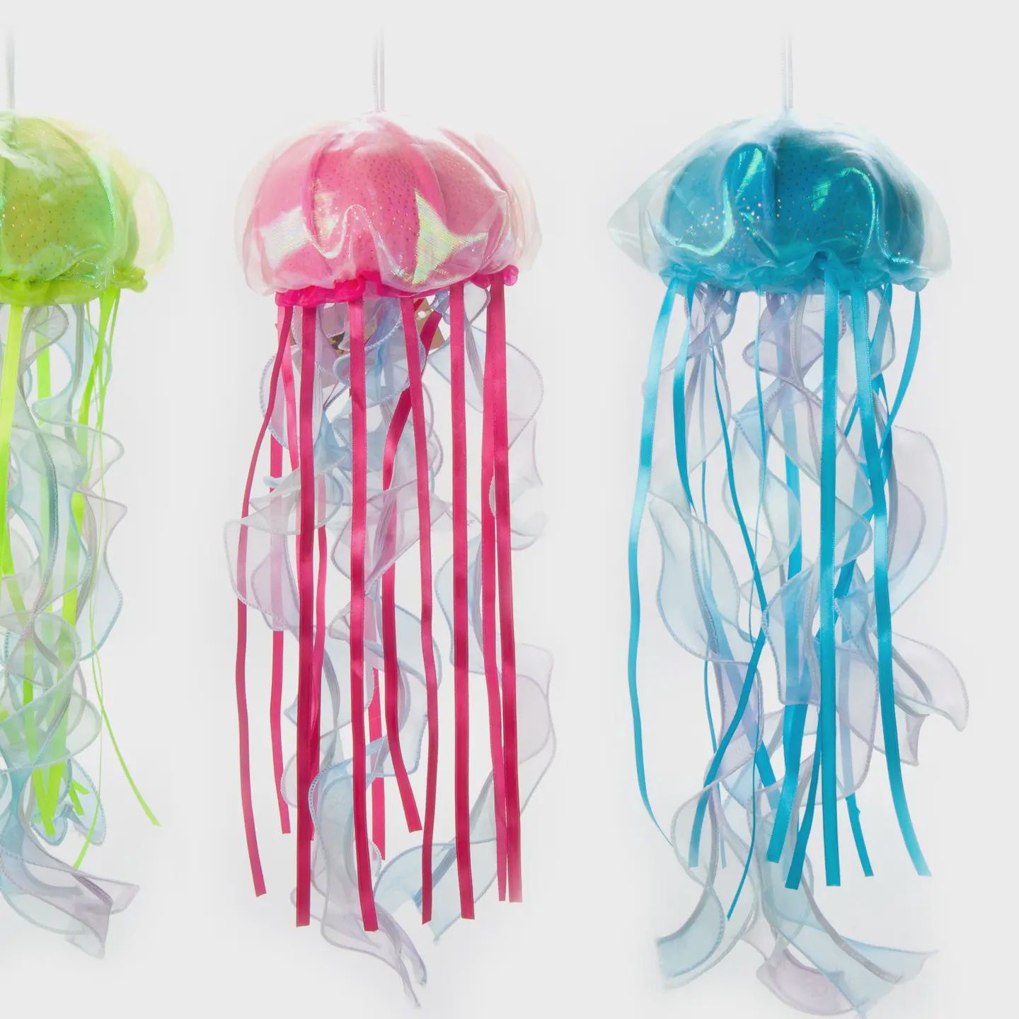 Jellyfish Assorted Blue, Green, Pink, Purple  Plush