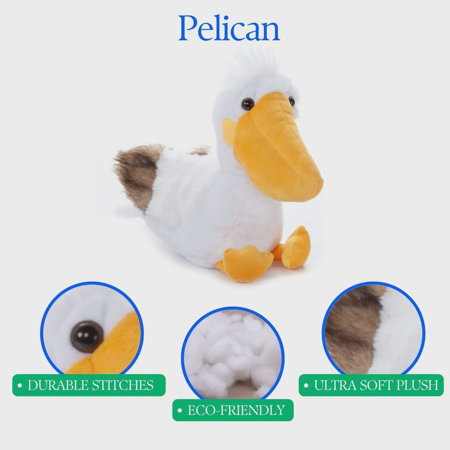 Wild Onez Pelican Plush