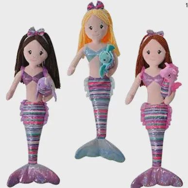 Boho Mermaid &amp; Sealife Plush